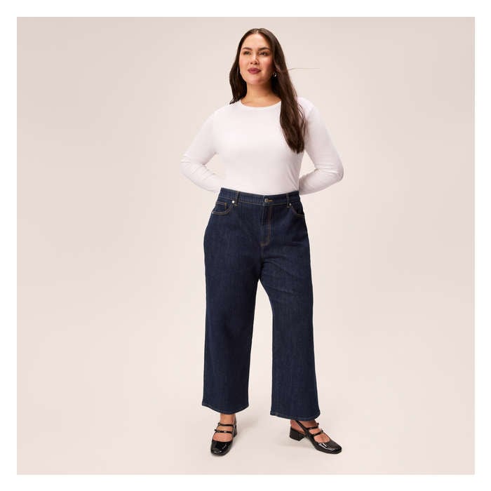 Women+ Wide Leg Jean